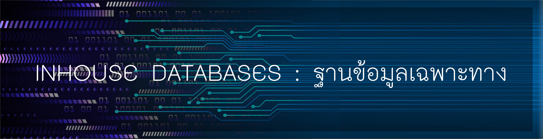 INHOUSE DATABASES Image